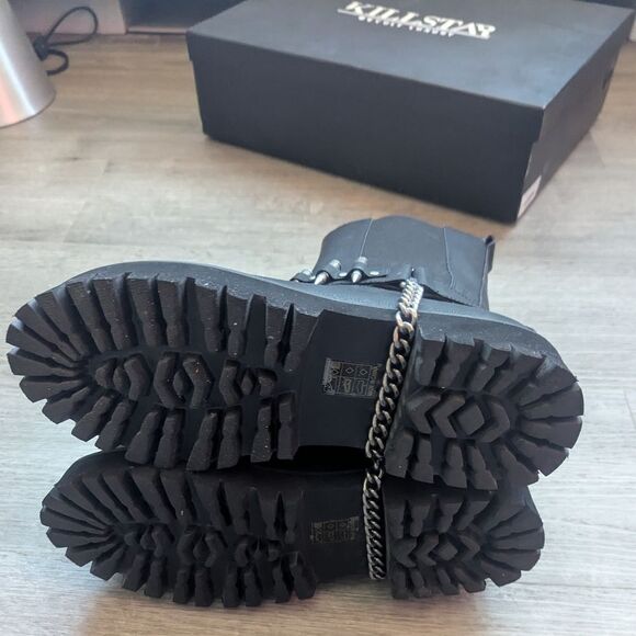 NEW IN BOX! Killstar Deadman's Boots  - Picture 6 of 10